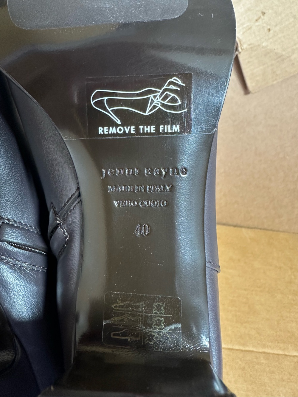 Jenni Kayne Bobby boot chocolate brown leather NWOT - Picture 9 of 12